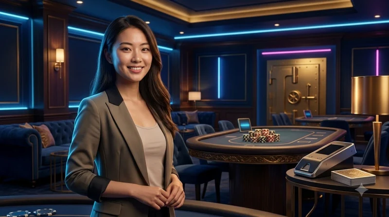 ban-baccarat-voi-khu-vuc-cuoc-player-va-banker-cung-chip-casino Bàn Baccarat với khu vực cược Player và Banker cùng chip casino
