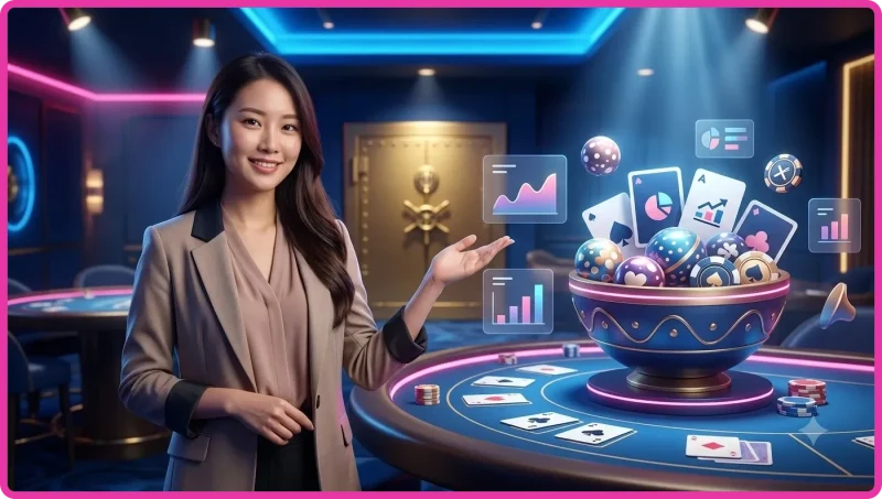 Người dùng trải nghiệm game party bowl game online trên thiết bị di động