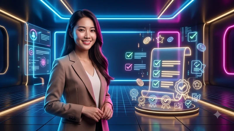 nguoi-dung-xem-xet-cac-dieu-kien-su-dung-co-ban-tren-tablet-holographic-voi-anh-sang-neon-xanh-va-vang Người dùng xem xét các điều kiện sử dụng cơ bản trên tablet holographic với ánh sáng neon xanh và vàng